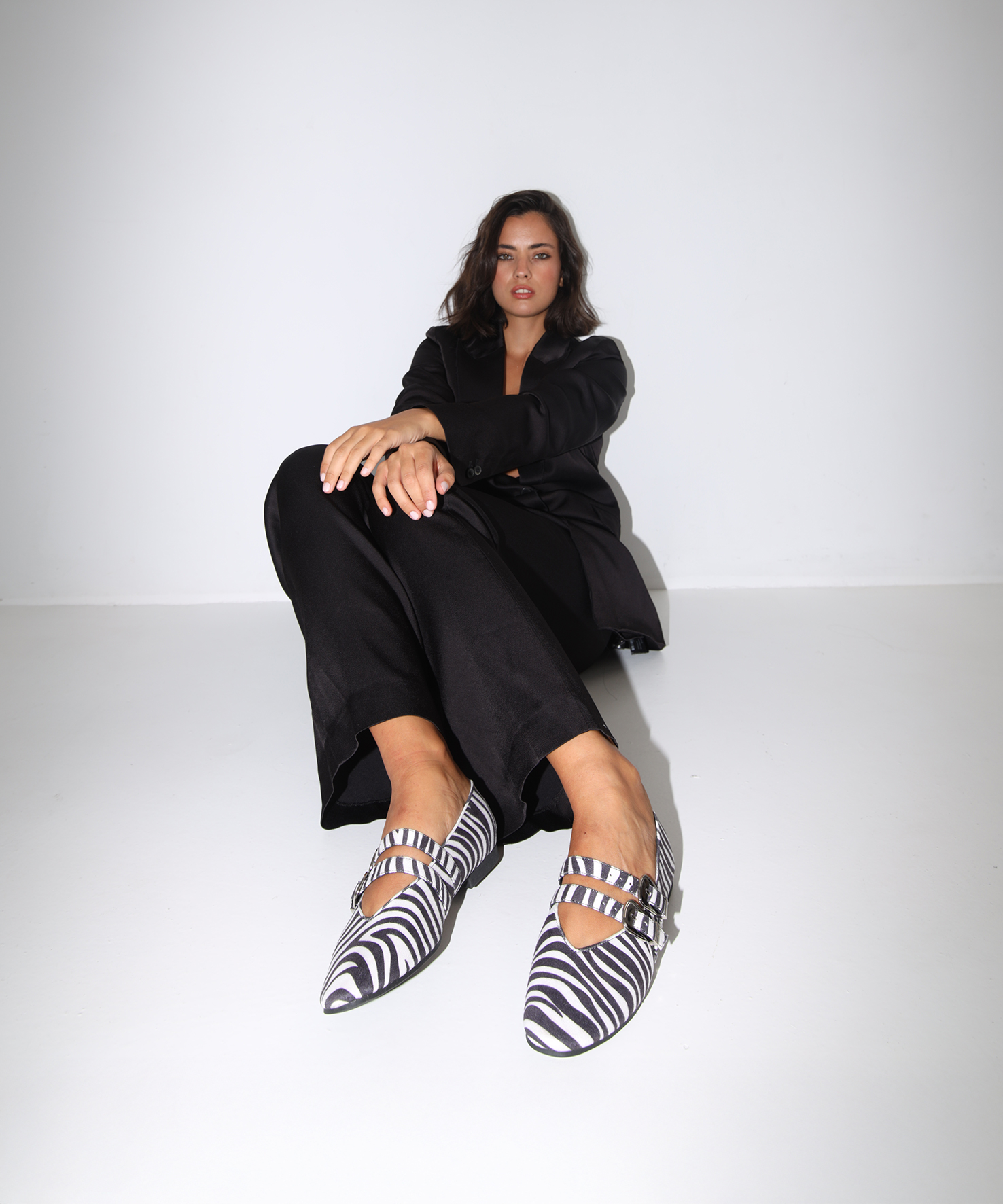 Bailarinas print cebra image number null